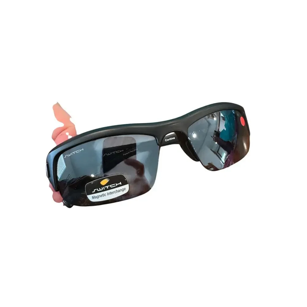 NWOT Switch Sunglasses Cortina Matte Black